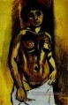 Nude Noir et Or abstrait fauvisme Henri Matisse
